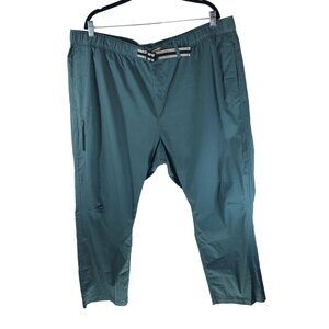 01.Algo Mens Performance Pants Dark Forest Elastic Waistband 3XL